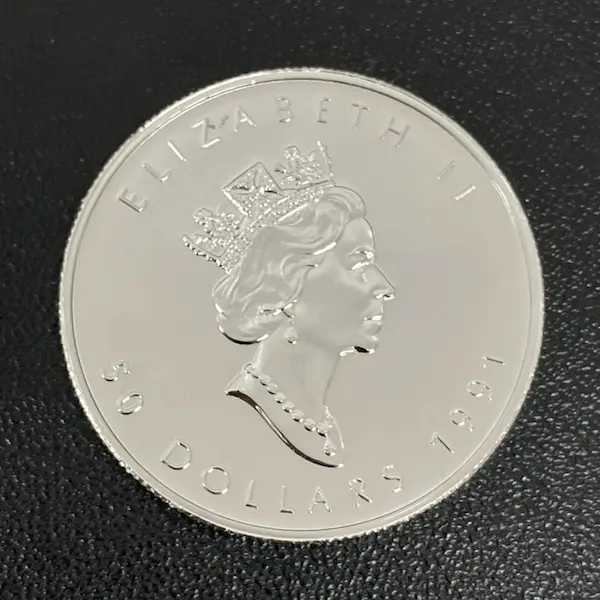 Pt1000　メイプルリーフコイン　1oz