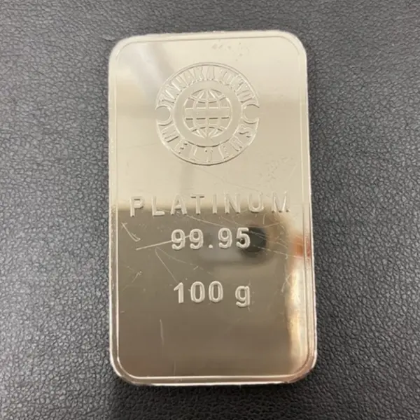 Pt1000　田中貴金属　インゴット　100g