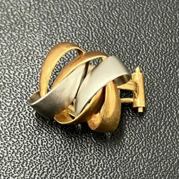 Pt850/K18　イヤリング　1.6g