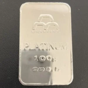 Pt1000　日本マテリアル　インゴット　100g