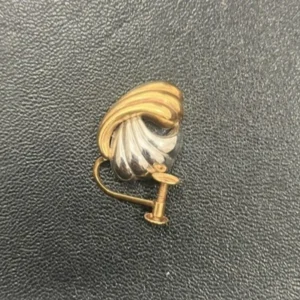 Pt900K18　イヤリング　1.4g