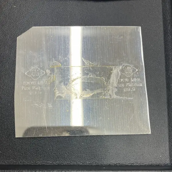 Pt1000　板金　54.4g