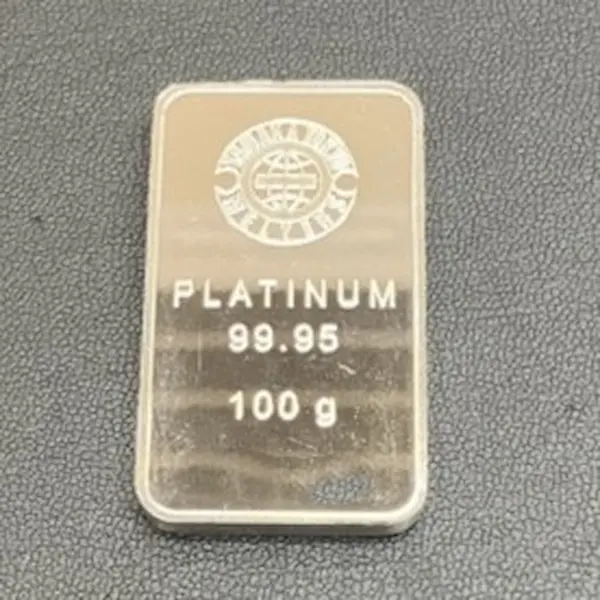 Pt1000　田中貴金属工業　インゴット　100g