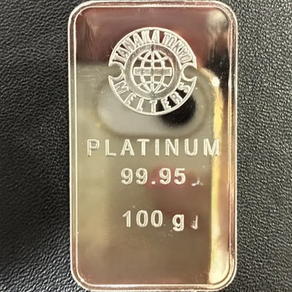 Pt1000　田中貴金属　インゴット　100g