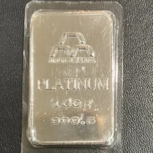 Pt1000　日本マテリアル　インゴット　100g