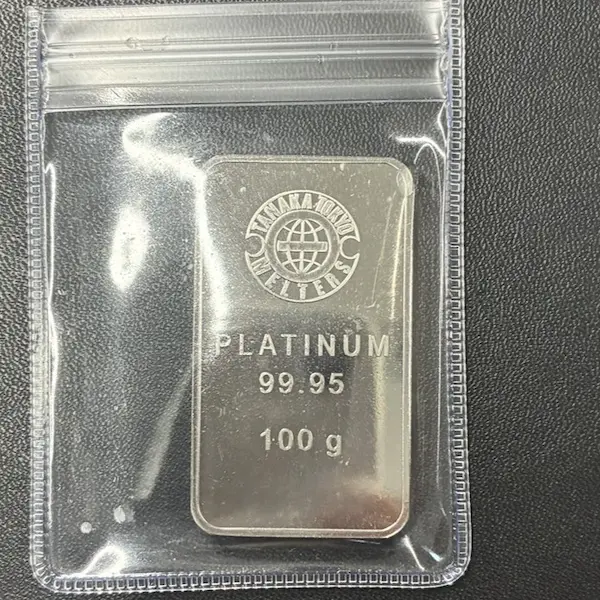 Pt1000　田中貴金属　インゴット　100g