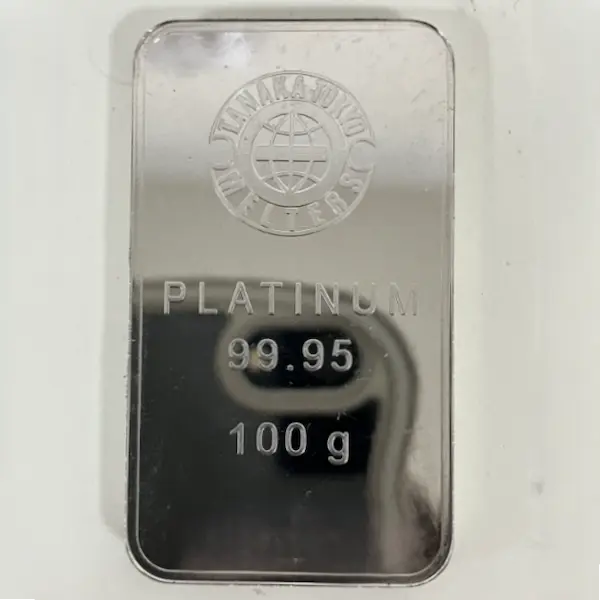 Pt1000　田中貴金属　インゴット　100g