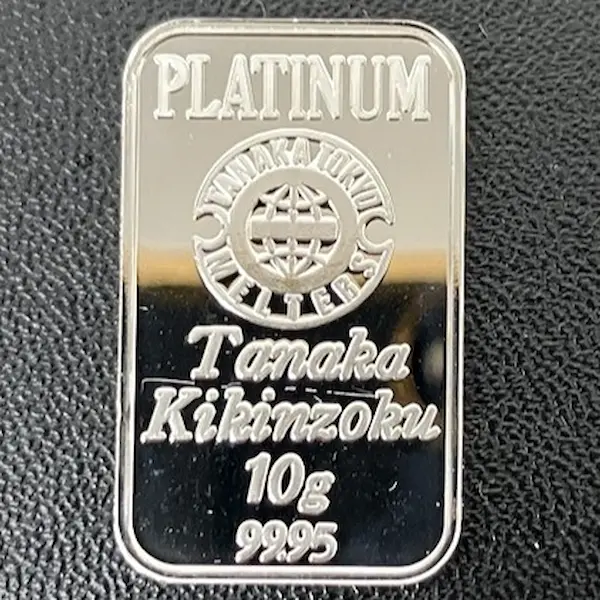 Pt1000　田中貴金属工業　インゴット　10g