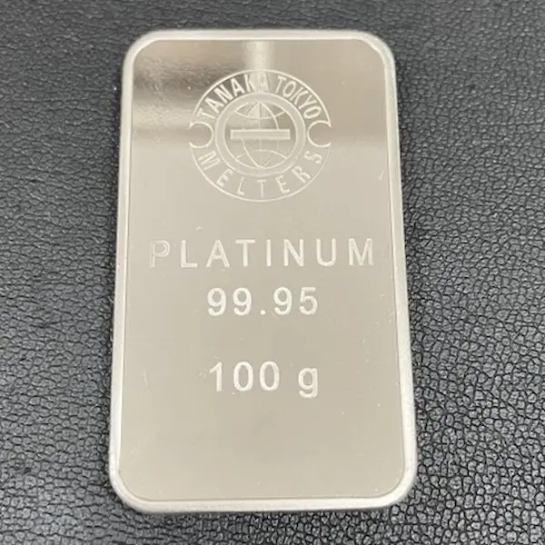 Pt1000　田中貴金属　インゴット　100g