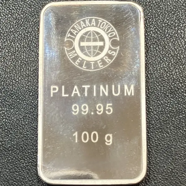 Pt1000　田中貴金属　インゴット　100g