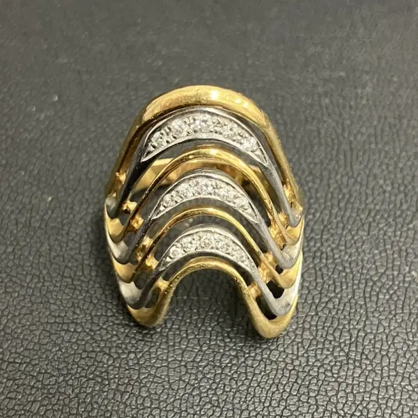 Pt850K18　リング　10g