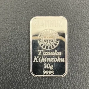 Pt1000　田中貴金属工業　インゴット　10g