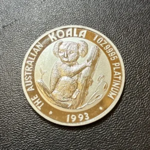 Pt1000　コアラコイン　31.1ｇ