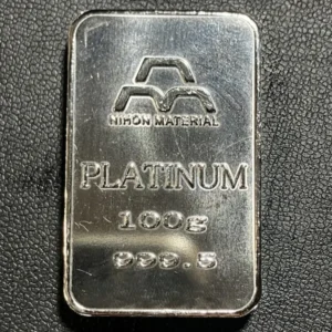 Pt1000　日本マテリアル　インゴット　100g