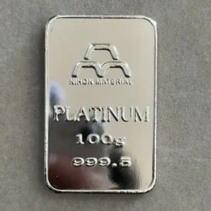 Pt1000　日本マテリアル　インゴット　100g