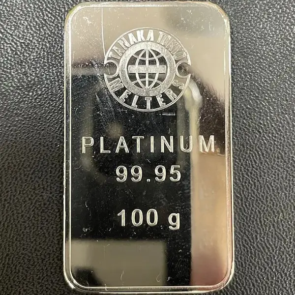 Pt1000　田中貴金属　インゴット　100g