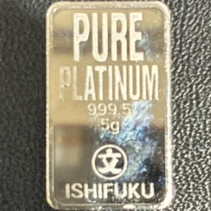 Pt1000　石福金属興業　インゴット　5g