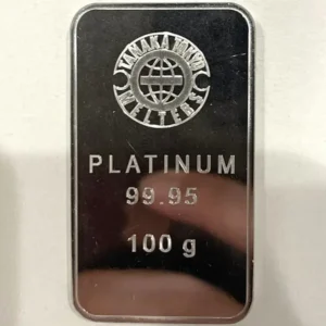 Pt1000　田中貴金属　インゴット　100g